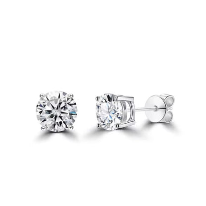 14k Gold 1.0CT Diamond Stud Earrings